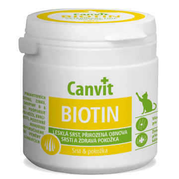 Канва Canvit Biotin Біотин для котів 100 таблеток 50741