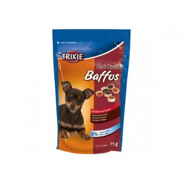 Вітаміни для собак Baffos яловичина, шлунок 75гр 31494 Trixie