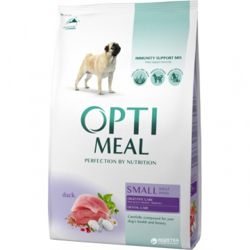 OPTIMEAL сухий корм для собак малих порід качка 12 кг ЦІНА за 1кг
