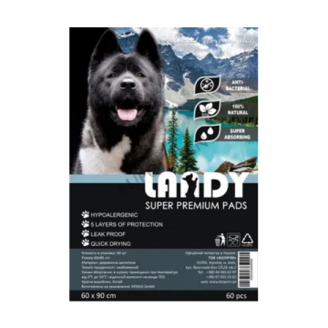 Пелюшки Pet Pad  для цуценят і собак 60х90 см (60 шт.) LANDY