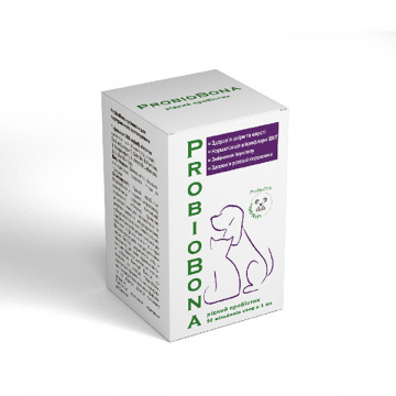 ProbioBona рідкий пробіотик для тварин 100 мл з шприцем