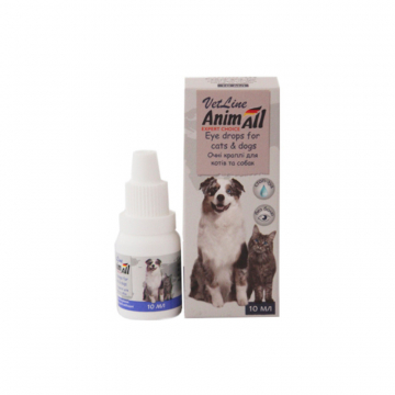 АнімАлл  очні краплі для собак та котів 10 мл ВетЛайн 69544