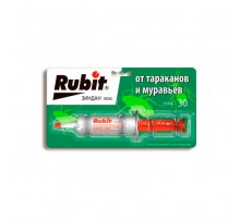 Rubit зиндан люкс шприц гель от тараканов и муравьёв 30 г
