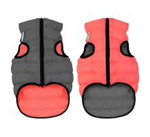 Куртка для собак AiryVest двухсторонняя кораллово-серая S 30 В 57-59 см С 46-50 см Collar