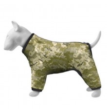 Вітровка для собак WAUDOG Clothes, малюнок "Мілітарі", S32, В 47-50 см, С 35-38 см/389-4026																