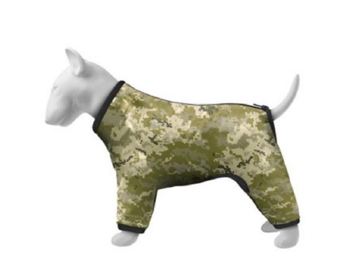 Ветровка для собак WAUDOG Clothes Милитари S32 В 47-50 см С 35-38 см WAUDOG