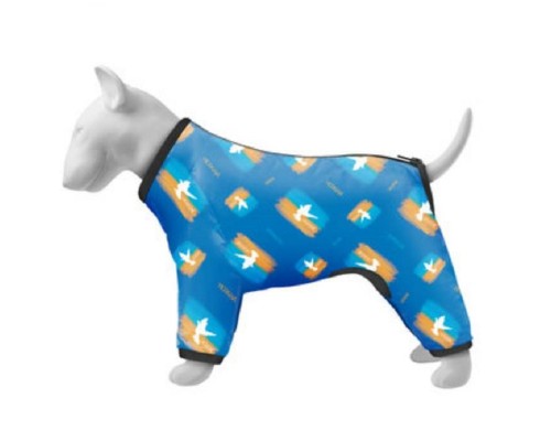 Вітровка для собак WAUDOG Clothes, малюнок "Прапор", S30, В 57-59 см, С 44-46 см/5331-0229										