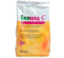 Порошок Экоцид C для дезинфекции помещений с животными 2,5 кг KRKA