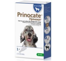 Капли на холку для собак 25-40 кг Prinocate 4 мл от внешних и внутренних паразитов №1 KRKA