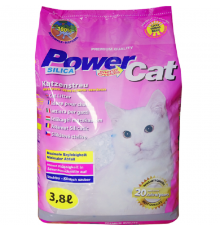 Наполнитель для кошачьих туалетов Silica Gel Power Cat силикагелевый 3,8 л StarCat