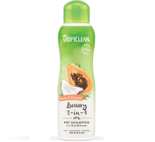 Шампунь-кондционер для собак и кошек Papaya & Coconut 2в1 для очищения и улучшения расчесывания шерсти 355 мл 202504