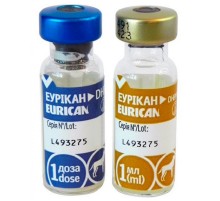 Вакцина для собак Eurican DHPPi-2Lmulti 2 флакона 1 доза Merial