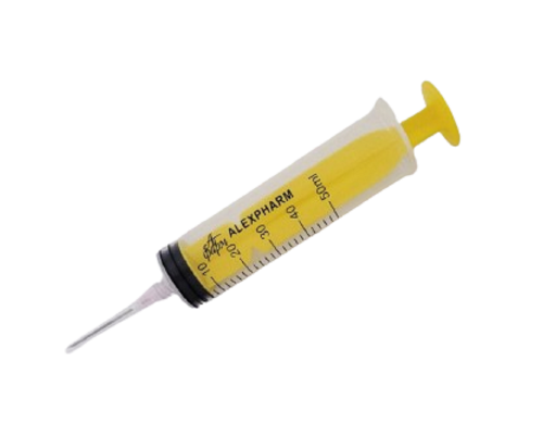 Шприц одноразовий 50 мл Alexpharm 3-х комп (голка 18G 1,2х 40мм)*25