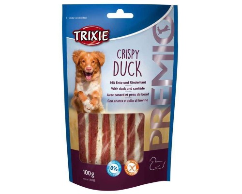 Ласощі для собак Trixie PREMIO Crispy Duck 100 г качка