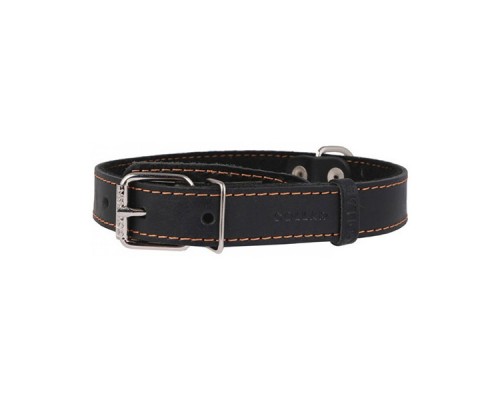 Ошейник CoLLar одинарный черный 10 мм  22-30 см 00151