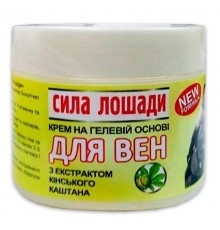 Крем-гель для вен Сила лошади New formula с экстрактом конского каштана 300 мл Leko Pro