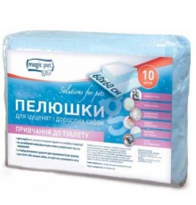 Пеленки для собак и щенков для приучения к туалету 60x60 см 10 шт Magic Pet