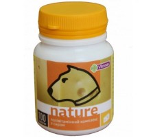 Таблетки для собак Nature поливитаминный комплекс с сыром №100 Vitomax