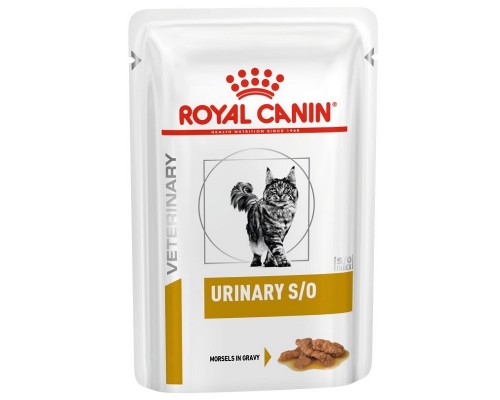 Вологий корм Royal Canin Urinary S/O консерви для кішок урінарі при МКБ 85 г