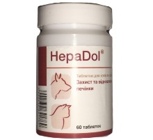 Таблетки ГепаДол  для собак и кошек №60  Dolfos