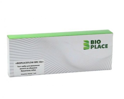 Експрес-тест для  виявлення антитіл до бруцеллезу собак Brucella canis BIOPLACEFLOW BRC Ab Bio Place