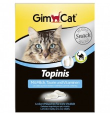 Лакомства для котов Topinis витаминизированные мышки с молоком и таурином №190 GimCat