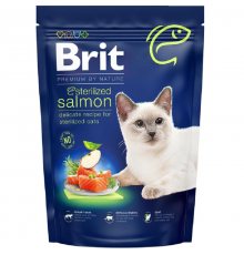 Корм Brit Premium сухий для стерилізованих котів Бріт Преміум Бай Нейчер Кет Стерилайзд з лососем 300г 171848