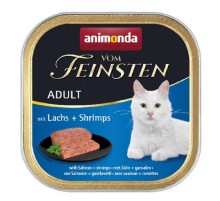 Корм для котов Adult с лососем и креветками 100 г Animonda