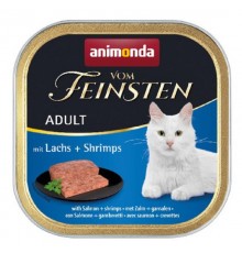 Корм для котов Adult с лососем и креветками 100 г Animonda