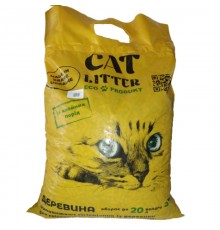 Наполнитель для домашних животных древесный 5 кг №4  Cat Litter