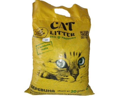 Наполнитель для домашних животных древесный 5 кг №4  Cat Litter