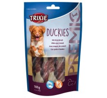 Лакомство для собак Premio Duckies кальциевая косточка с уткой 100 г Trixie 31538