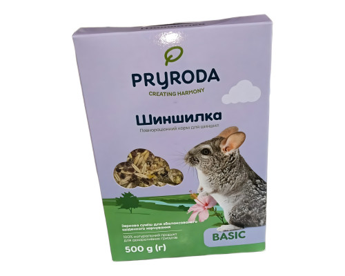 Корм Шиншилка  для шиншил 500 г Природа