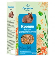 Корм для длинношерстных кроликов Биотин  500 г Природа