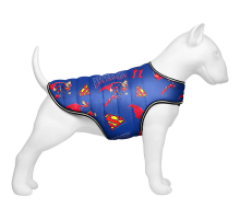 Куртка для собак Waudog Clothes двостороння Сила супермена M47, В 69-72 см, С 41-44 см Collar