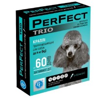 Краплі для собак до 4 кг Perfect Trio від бліх і кліщів 0,6 мл №3 Ветсинтез термін 08.2026