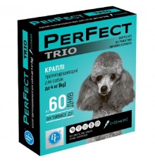 Краплі для собак до 4 кг Perfect Trio від бліх і кліщів 0,6 мл №3 Ветсинтез термін 08.2026