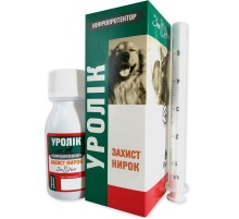 Суспензия для кошек и собак Уролик для лечения заболеваний мочеполовой системы и почек 50 мл Зоо Хелс