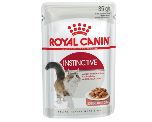 Корм для котов Instinctivel кусочки в соусе 85 г Royal Canin