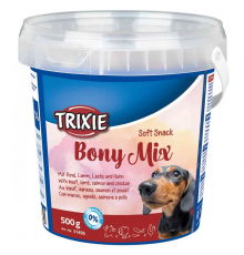 Лакомство для собак Soft Snack Bony Mix микс говядина баранина лосось и курица 500 г ТХ-31496 Trixie