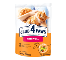 Корм для котов С4Р Premium сухой телятина 300кг