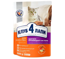 Сухой корм для котов Adult Cats Urinary Health профилактики мочекаменной системы 900 г Клуб 4 лапы