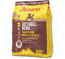 Сухой корм для собак Geflugel Menu с большим количеством мяса домашней птицы 900 г Josera