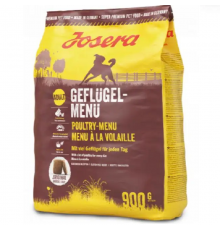 Сухой корм для собак Geflugel Menu с большим количеством мяса домашней птицы 900 г Josera