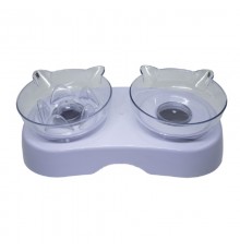 Подставка 33*9,5*29,5 см Infinite Future c 2 двумя мисками по 450 мл 095-02 ElsPet