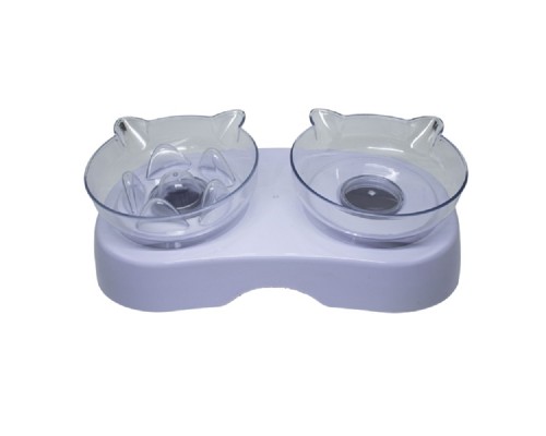 Подставка 33*9,5*29,5 см Infinite Future c 2 двумя мисками по 450 мл 095-02 ElsPet