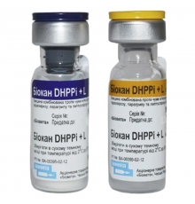 Вакцина Биокан DHPPI+L 1 доза BioVeta Чехия