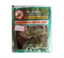 Таблетки от моли с запахом мяты 10 шт в упаковке