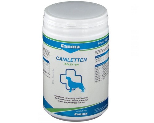 Канина Канілеттен активний кальцій для собак Caniletten 150 таблеток Canina 120307