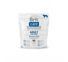 Корм для собак Брит весом от 25 кг Brit Care Adult Large Breed Lamb and Rice 1кг